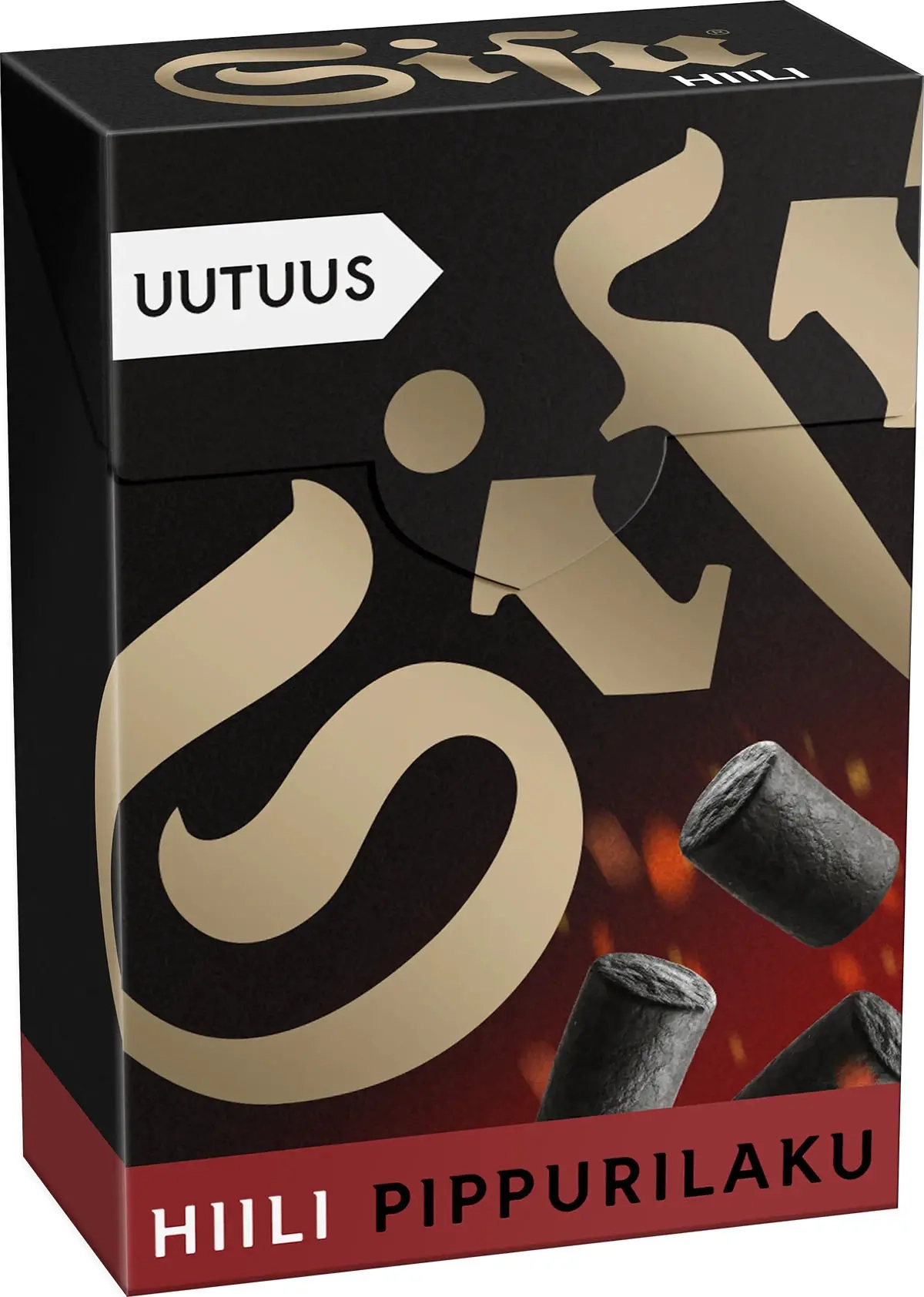 Sisu Hiili pepparlakrits 80g - Pastiller och tuggummin - 6420256016619 - 0