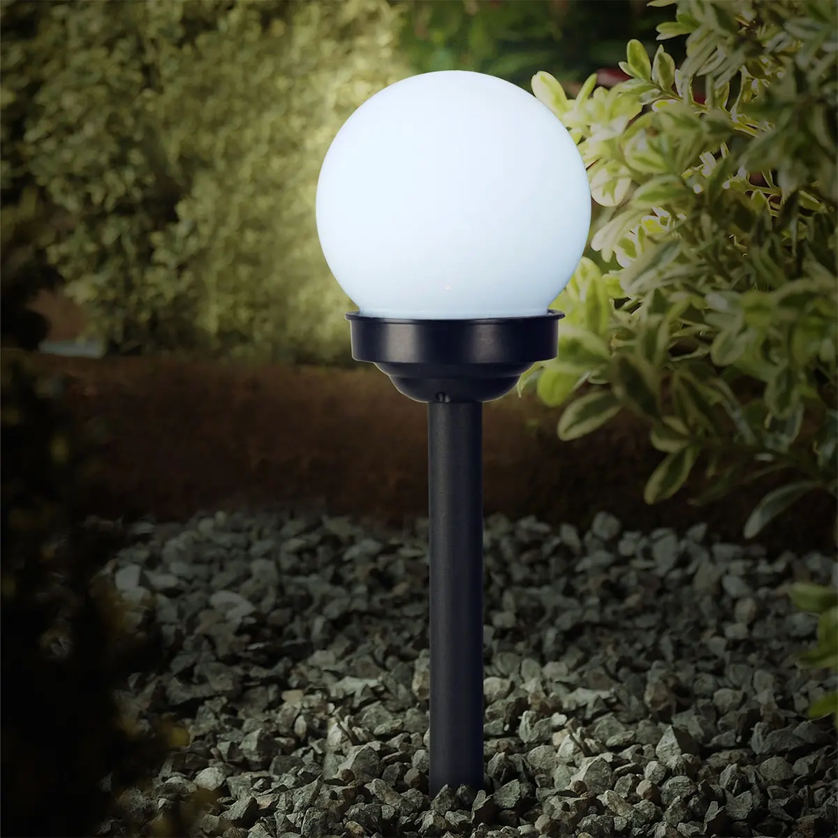 Solcellsbelysning klot 10 cm - Solcellslampor - 6430066030408 - 0