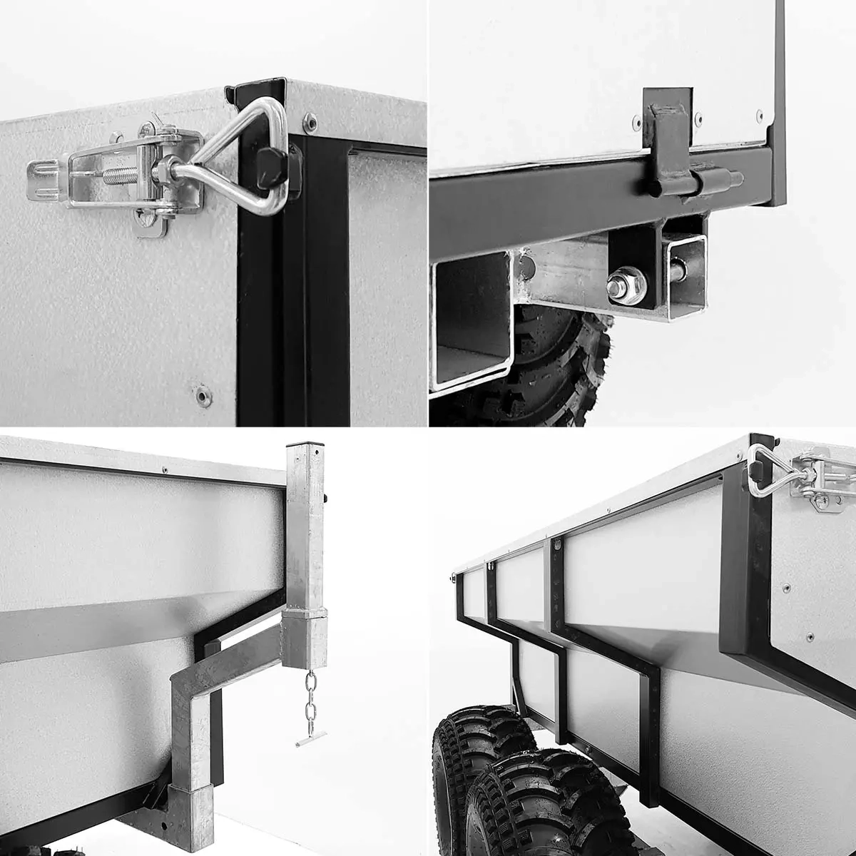 ATV-trailer / lagervogn TimberCombi - Mönkijän peräkärryt og tukkikärryt - 6438168094892 - 6
