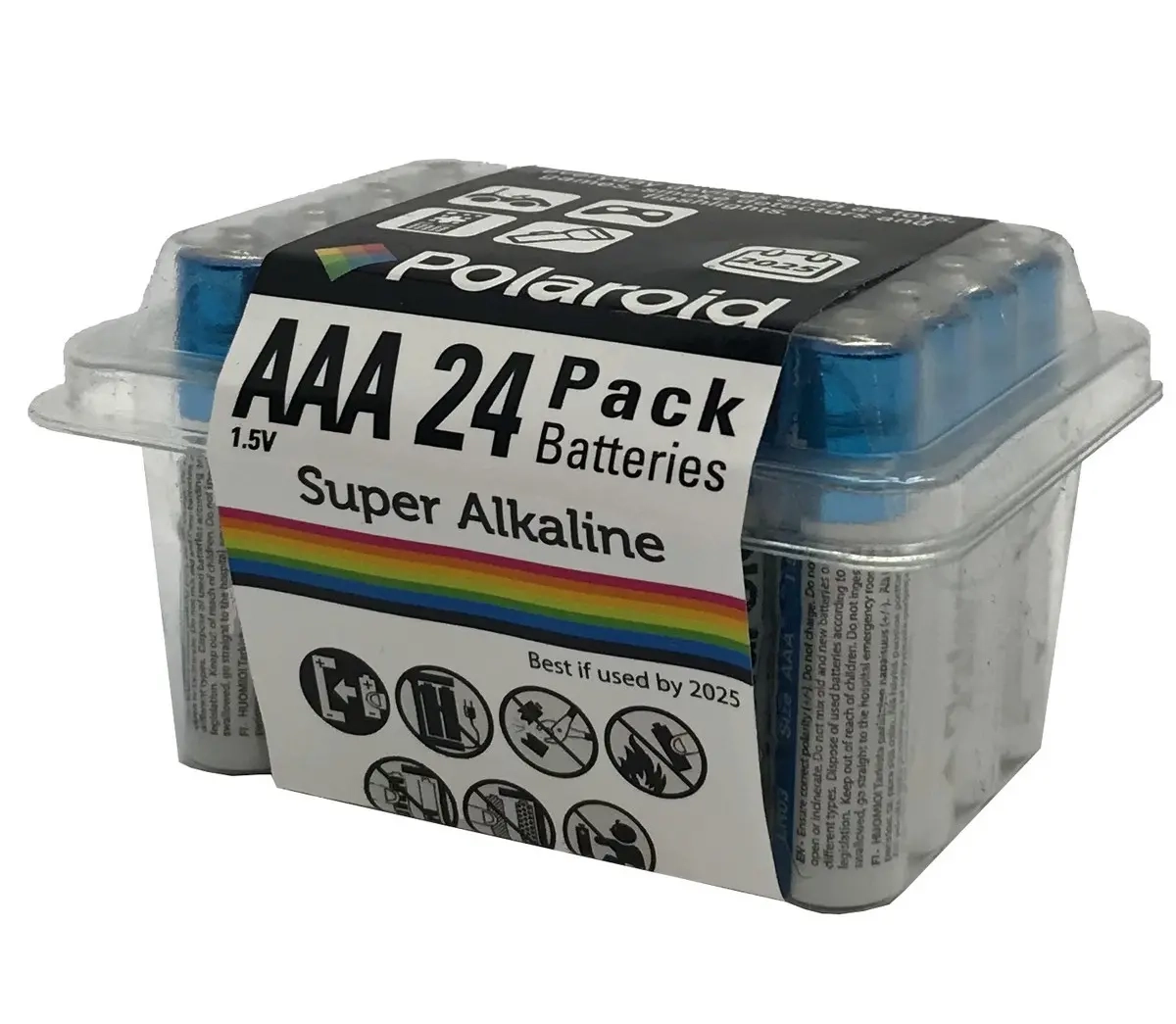 Batteri Polaroid AAA 24st Super alkalin - AA- och AAA-batterier - 6438168100685 - 0
