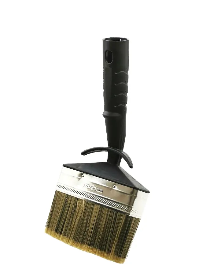 Malet pensel udvendig 120mm lige - Facadebørster - 6438168107370 - 0