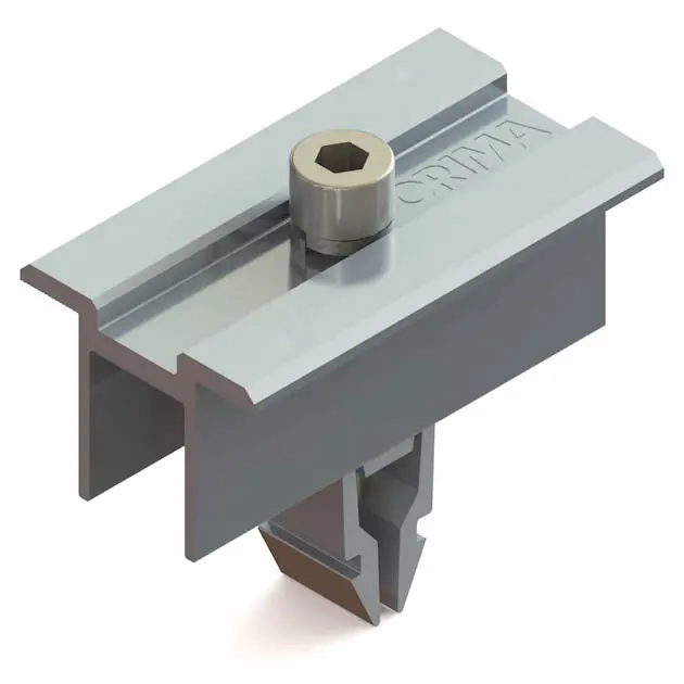 Solcellepanel midtklemme 30-40mm 10stk - Monteringstilbehør til solpaneler - 6438218032980 - 0