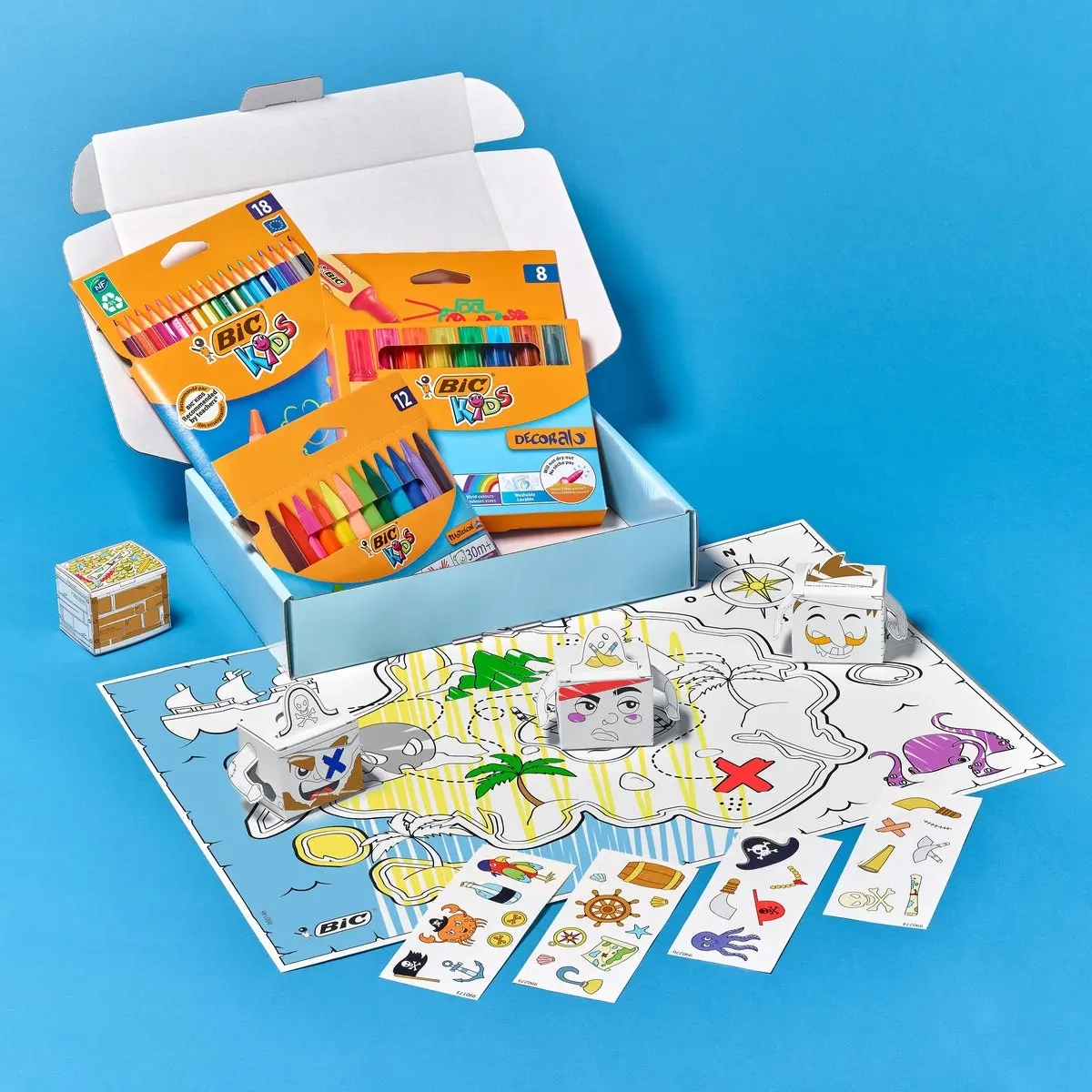 Pirat Kit Pysselset Bic - Pysseltillbehör - 3086123660236 - 1