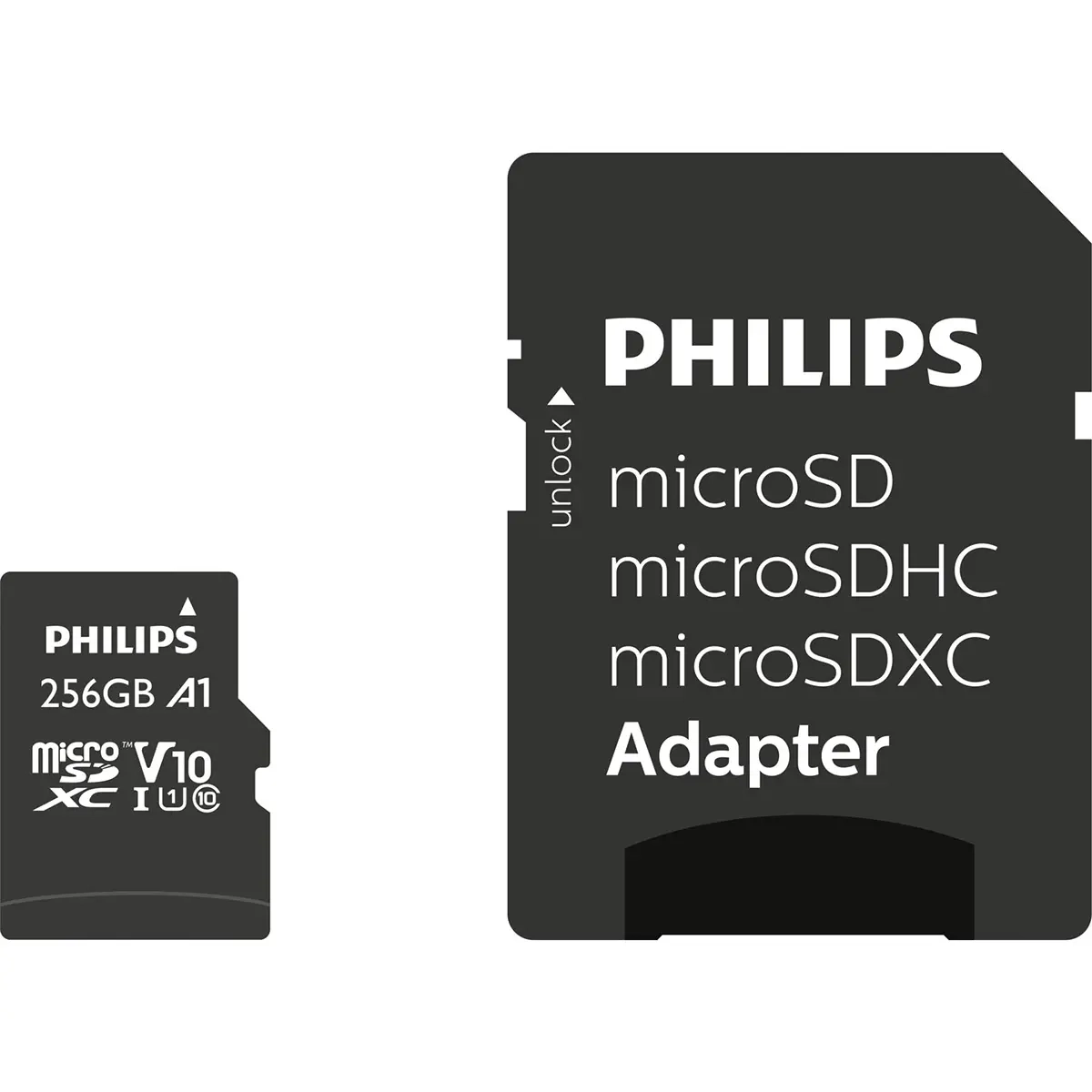 Philips Minneskort 256GB MicroSDXC Cla - Minneskort och minneskortläsare - 4895229133532 - 0