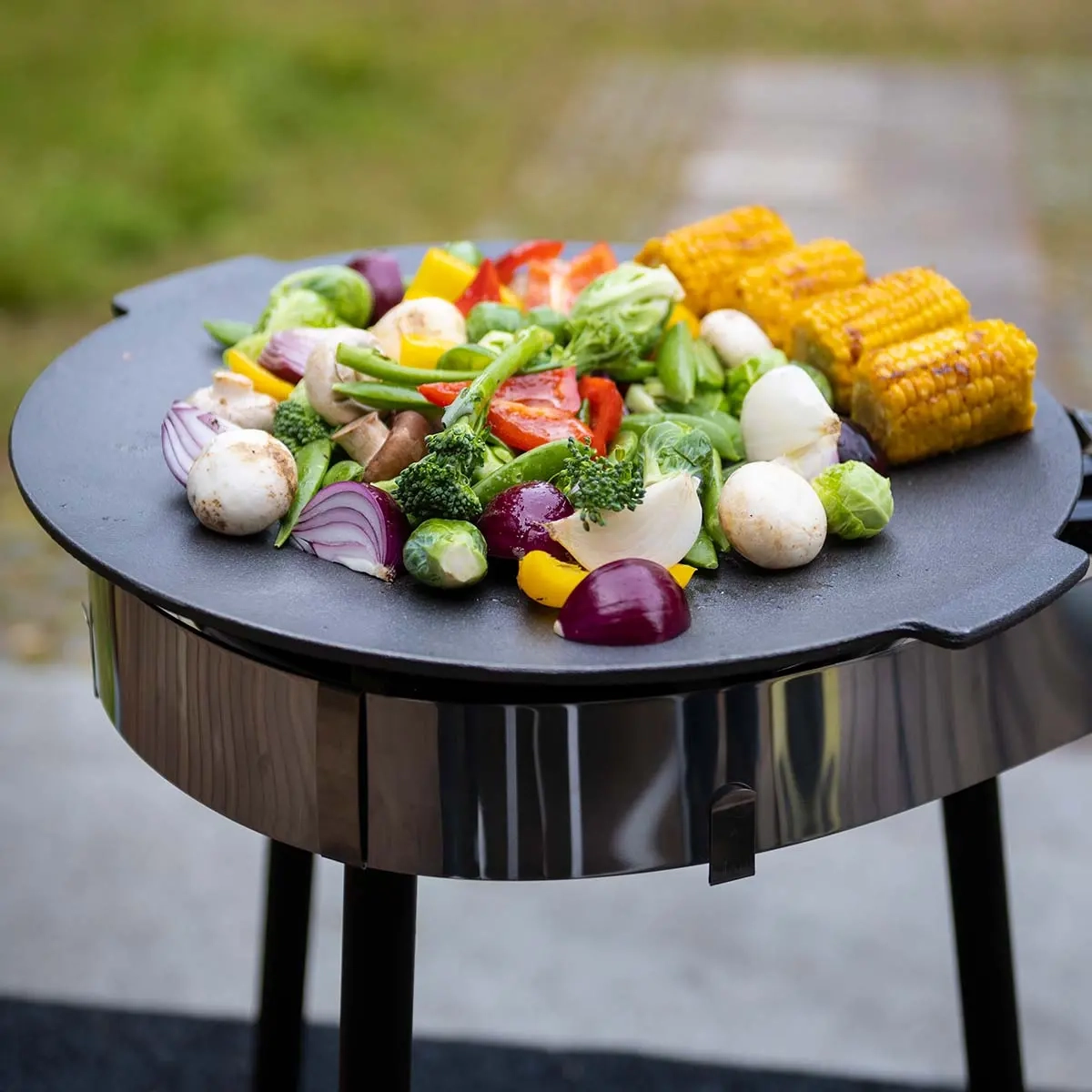 Muurinpohjapande 45 cm 6 mm - Stegepande og grillpander - 6410411826740 - 1