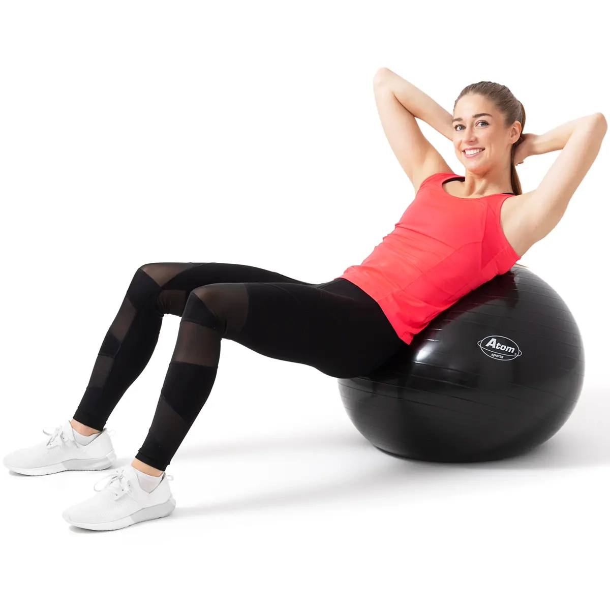 JUMPALL BOLL 65cm SVART - Träningsutrustning för hemmaträning och aktiv - 6410412722188 - 0