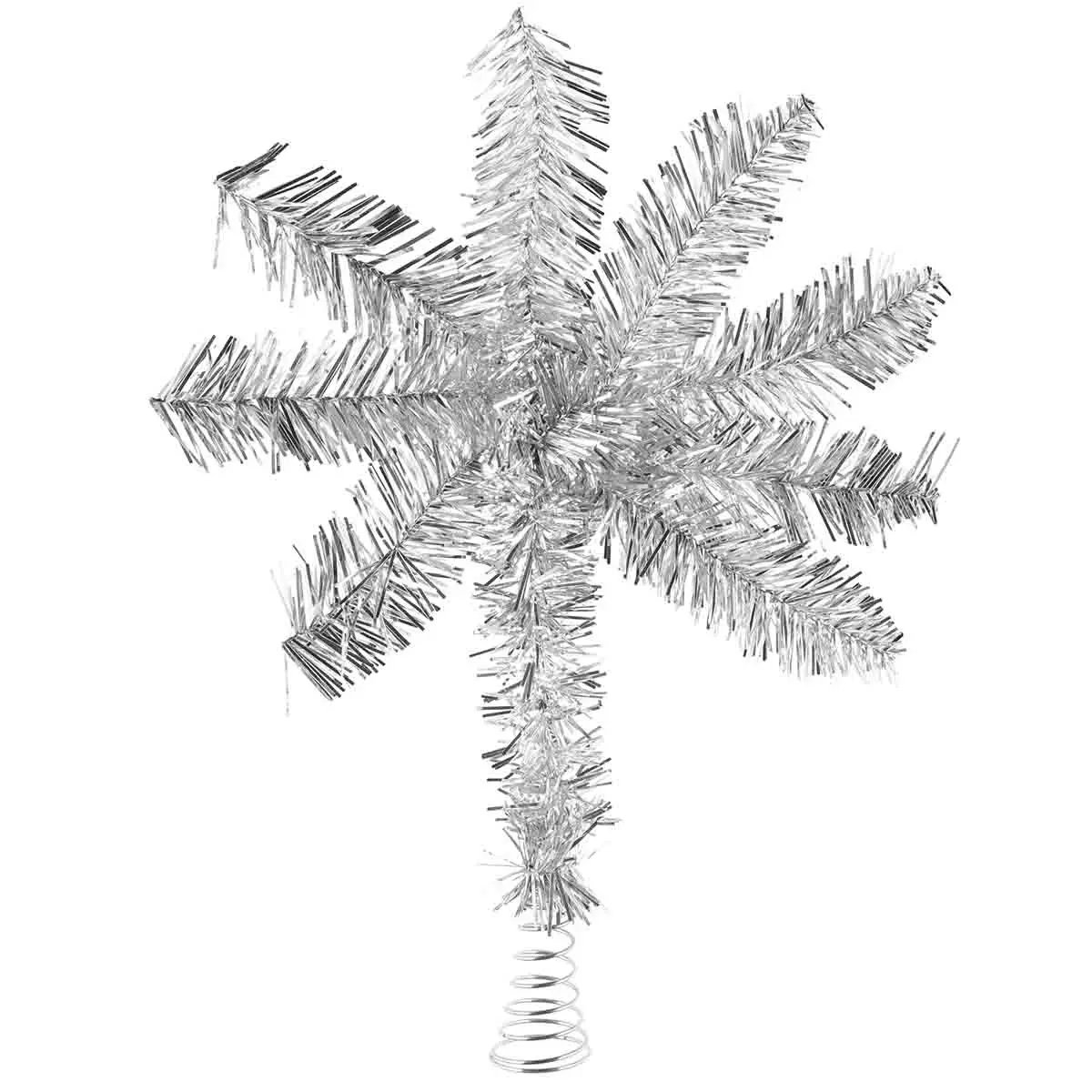 Latvatähti silver 25 cm - Julgransdekorationer - 6410416586328 - 0