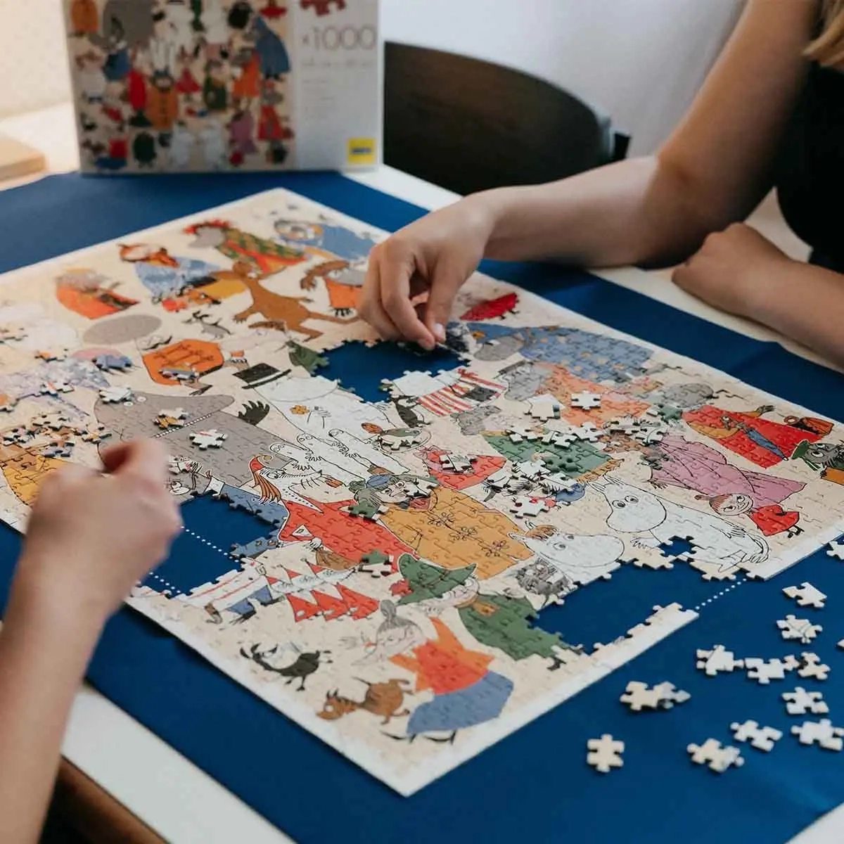 Mumin pussel Klassfoto 1000 bitar - Pusselspel och brädspel - 6416550855856 - 1