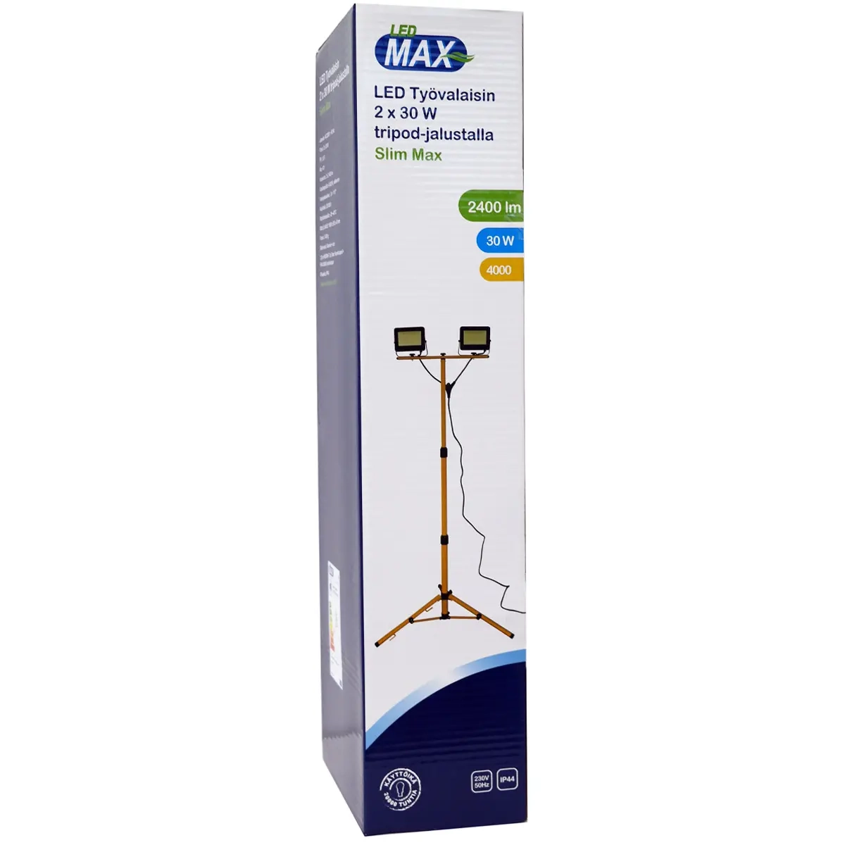 Arbejdslampe Slim Max LED 2x30W - Forlygter og arbejdslygter - 6418536005682 - 2