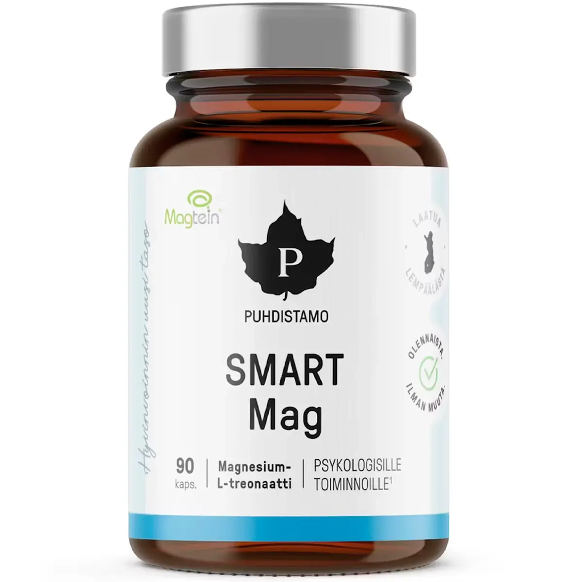 Smart Mag magnesium 90 kapslar Pureness - Vitaminer och pulver - 6430028420087 - 0