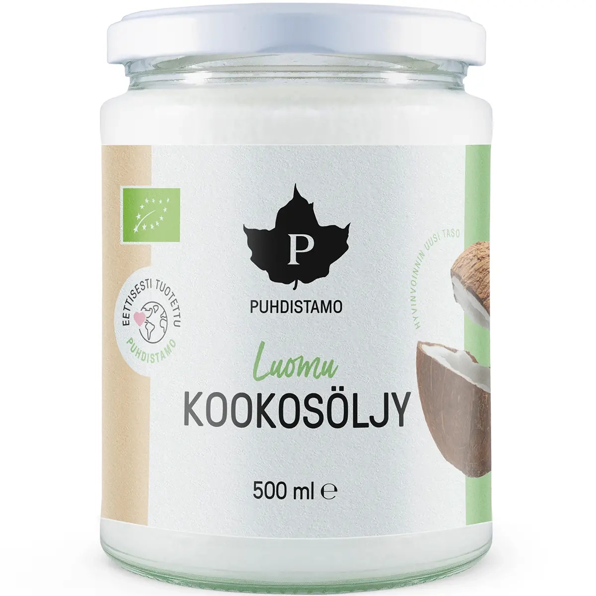 Kokosolie 500ml Puhdistamo - Krydderier - 6430039220805 - 0
