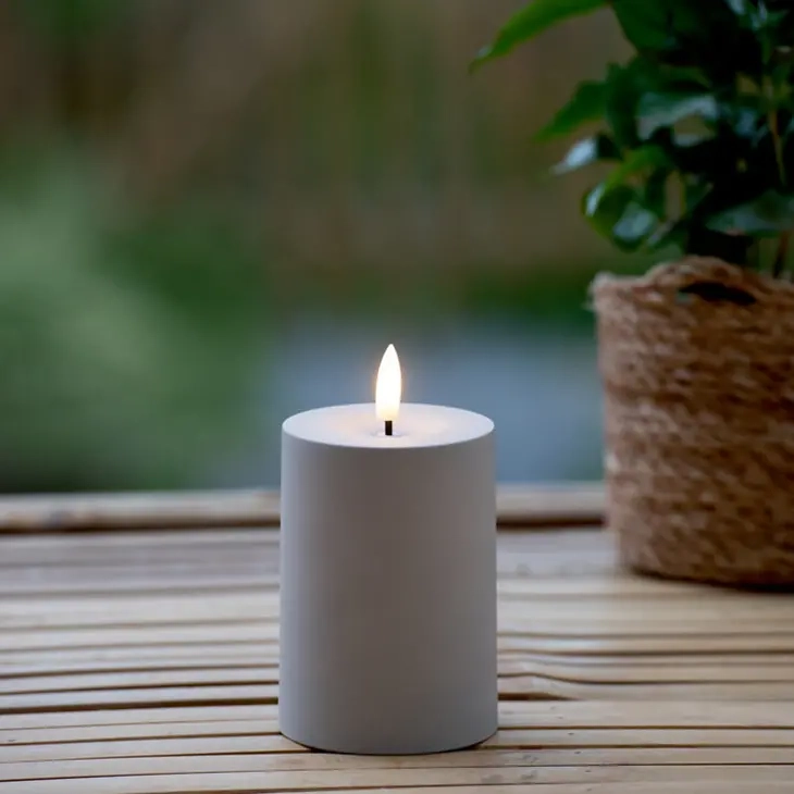 LED-stearinlys Saraby 10 cm sand -  - 6435200304742 - 1