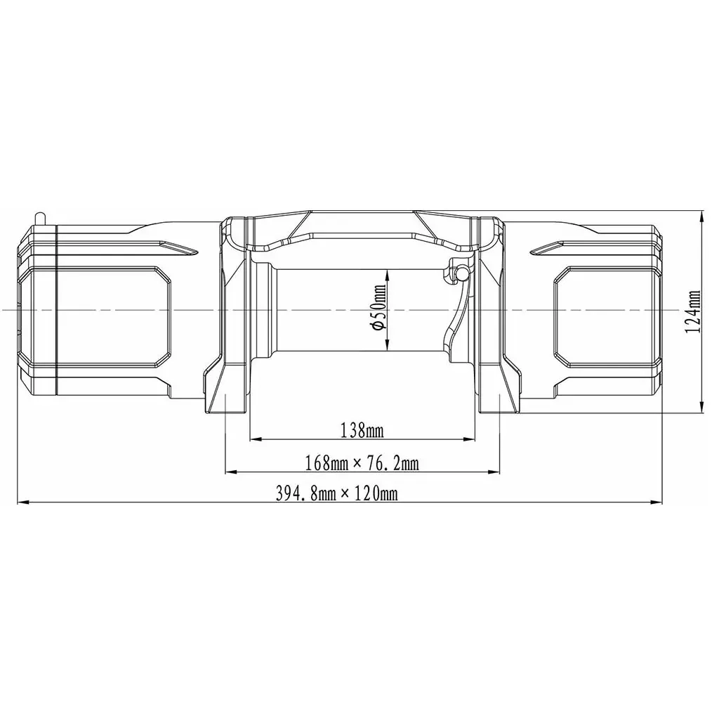 Vinse Runva Roma 5000 2268kg med reb - ATV spil - 6438471017625 - 2