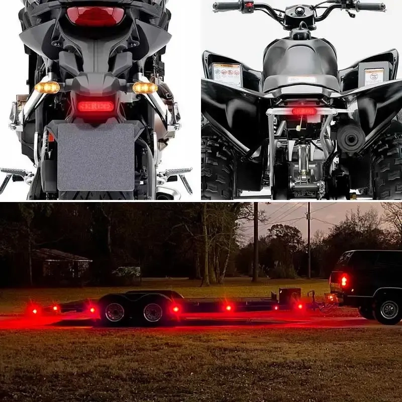 Tågelygte LED SuperMini sort - Knallertblink, belysning og lamper - 6438471285369 - 2