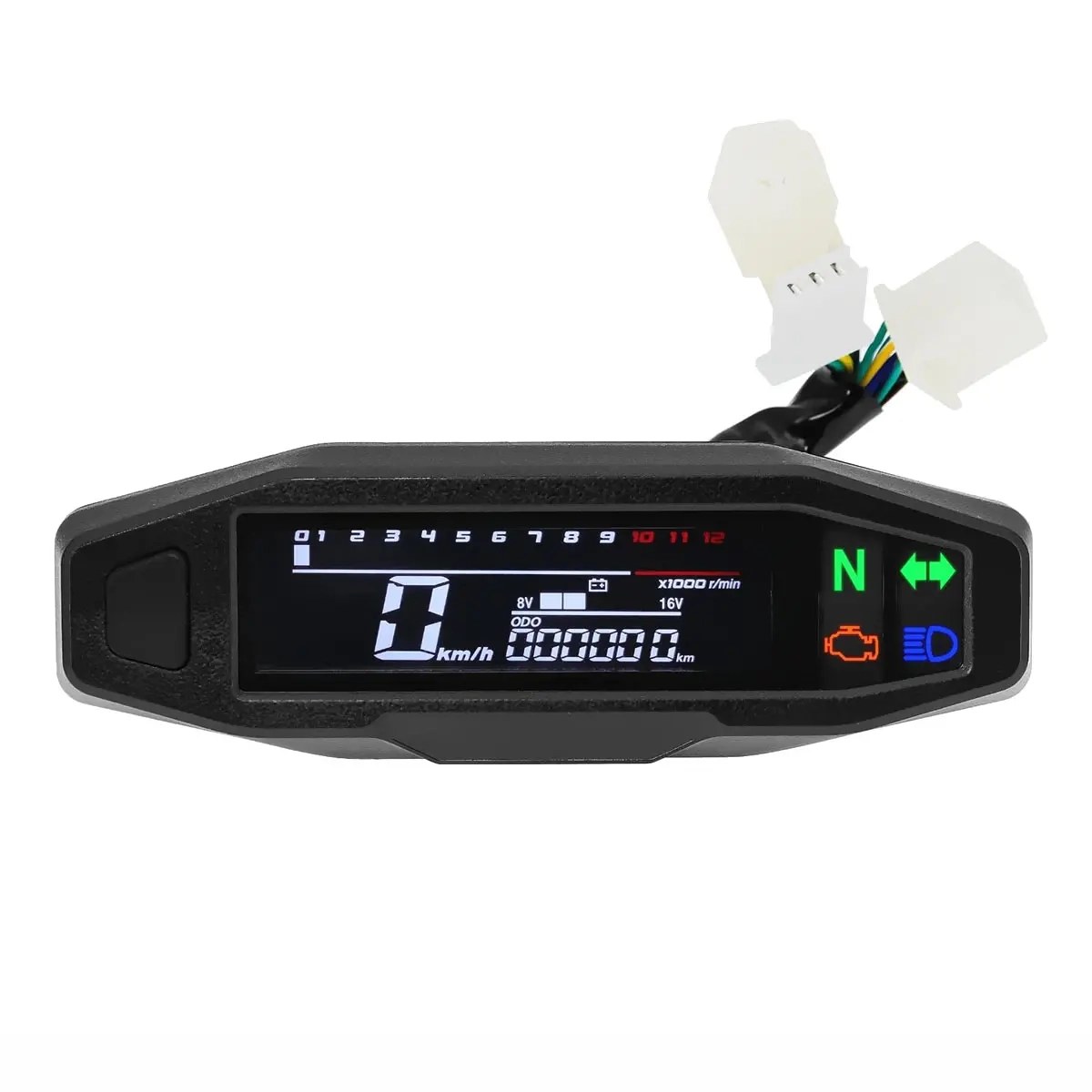 Digitaalinen hastighedsmåler LCD WisEnduro - Derbi ramme reservedele - 6438471285789 - 0