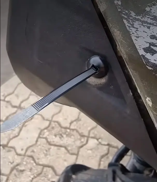 Plastbeslagssæt 10 stk - Kabelbindere og kabelbindere i rustfrit stål - 6438471348118 - 1