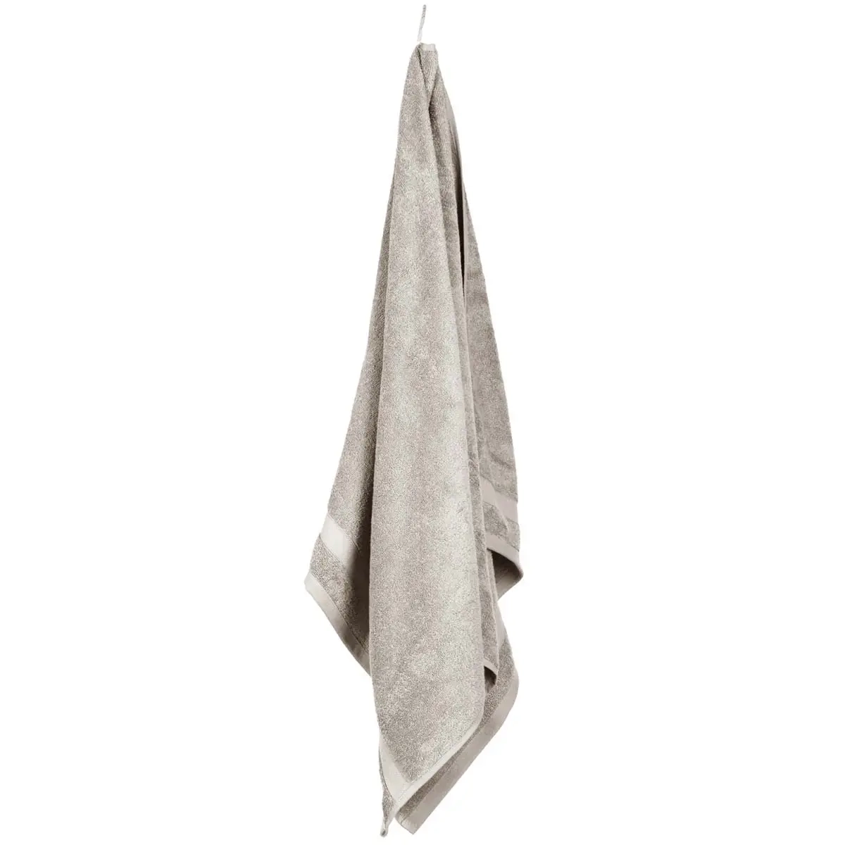 Badlakan Hilda 70x140cm ljusgrå - Bastudofter och textilier - 8720573823678 - 1