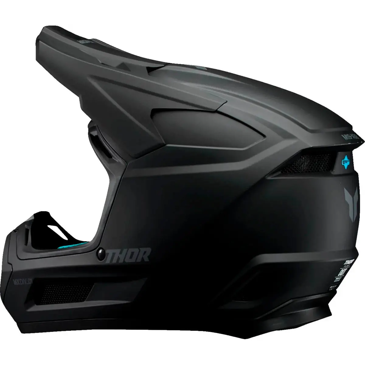 Crosshjälm Fleet Blackout Junior S - Moped och crosshjälmar till barn - 01111674 - 1