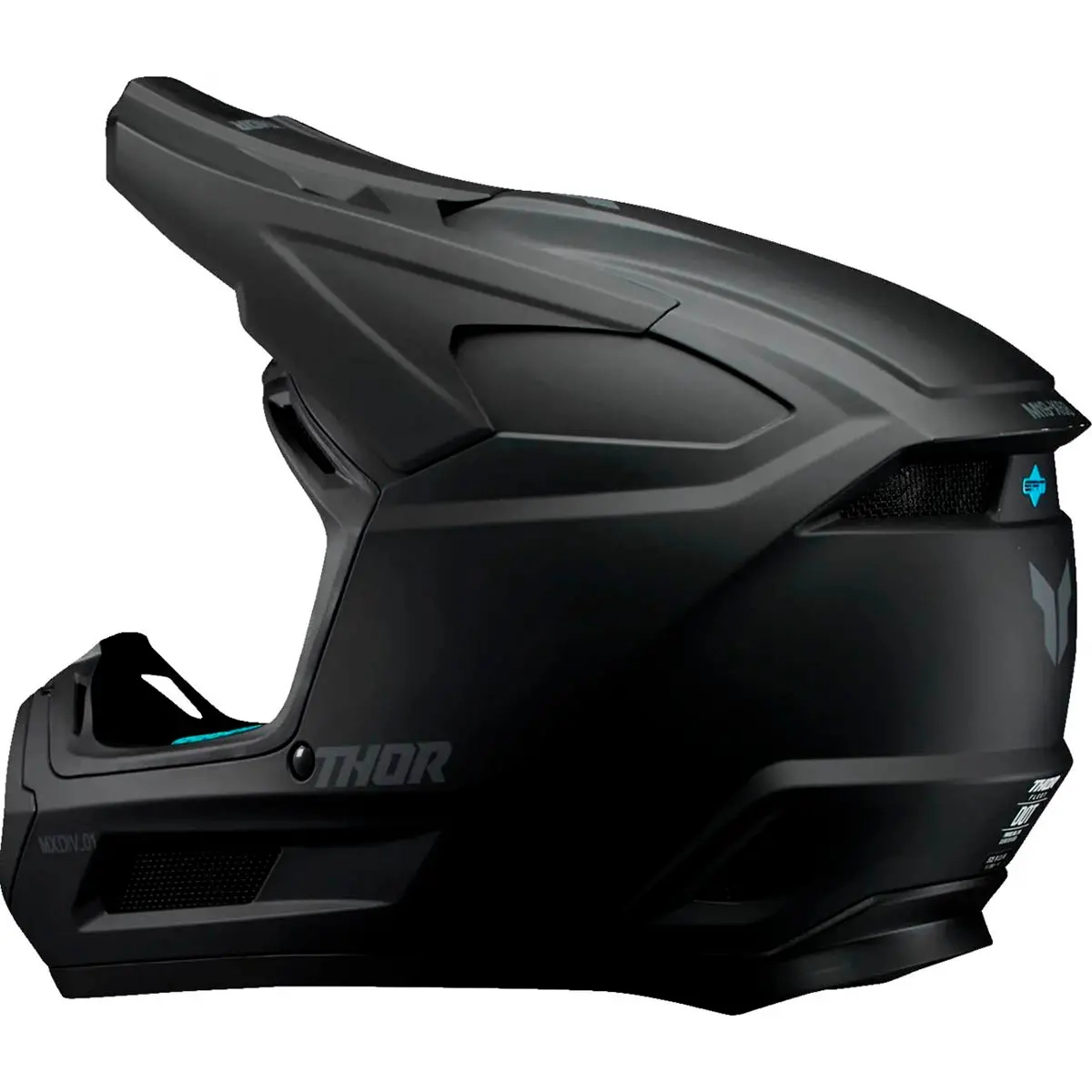 Crosshjälm Fleet Blackout Junior M - Moped och crosshjälmar till barn - 01111675 - 1