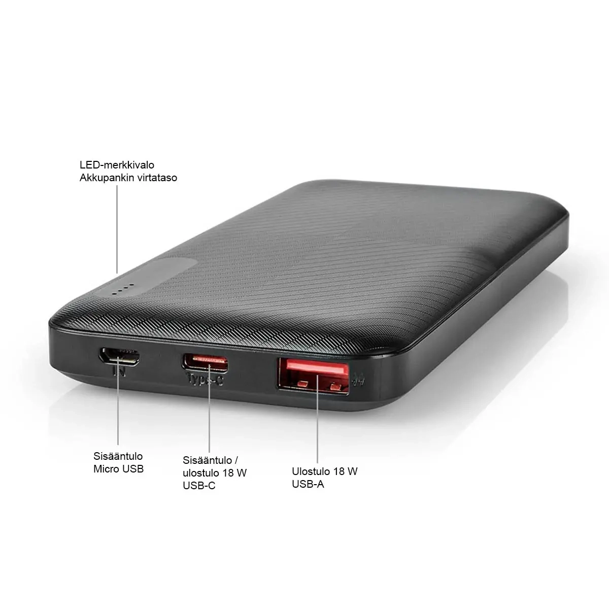 Powerbank 10000 mAh 2x 3,0 A Nedis - Powerbanks - 5412810401734 - 3