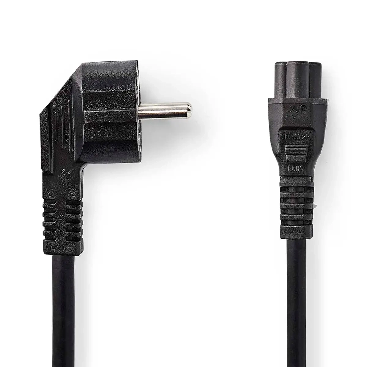 Strömkabel IEC-320-C5 vinklad 2m - Universal datorkablar - 5412810425112 - 0