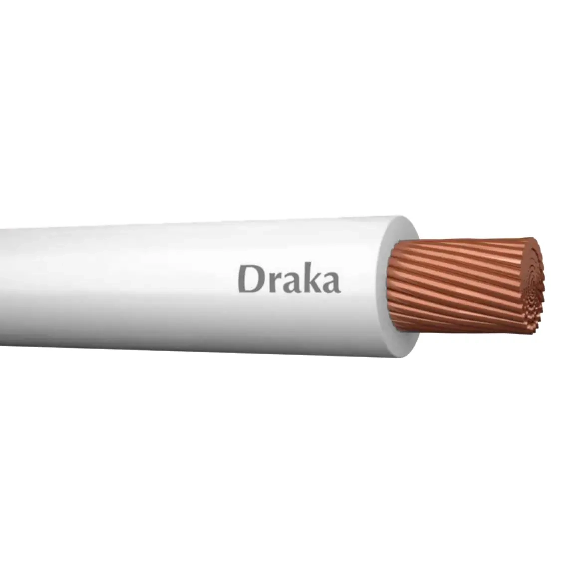 Elsling 2,5mm2 vit meter vara - Högtalarkablar och strömkablar - 6410002313543 - 0
