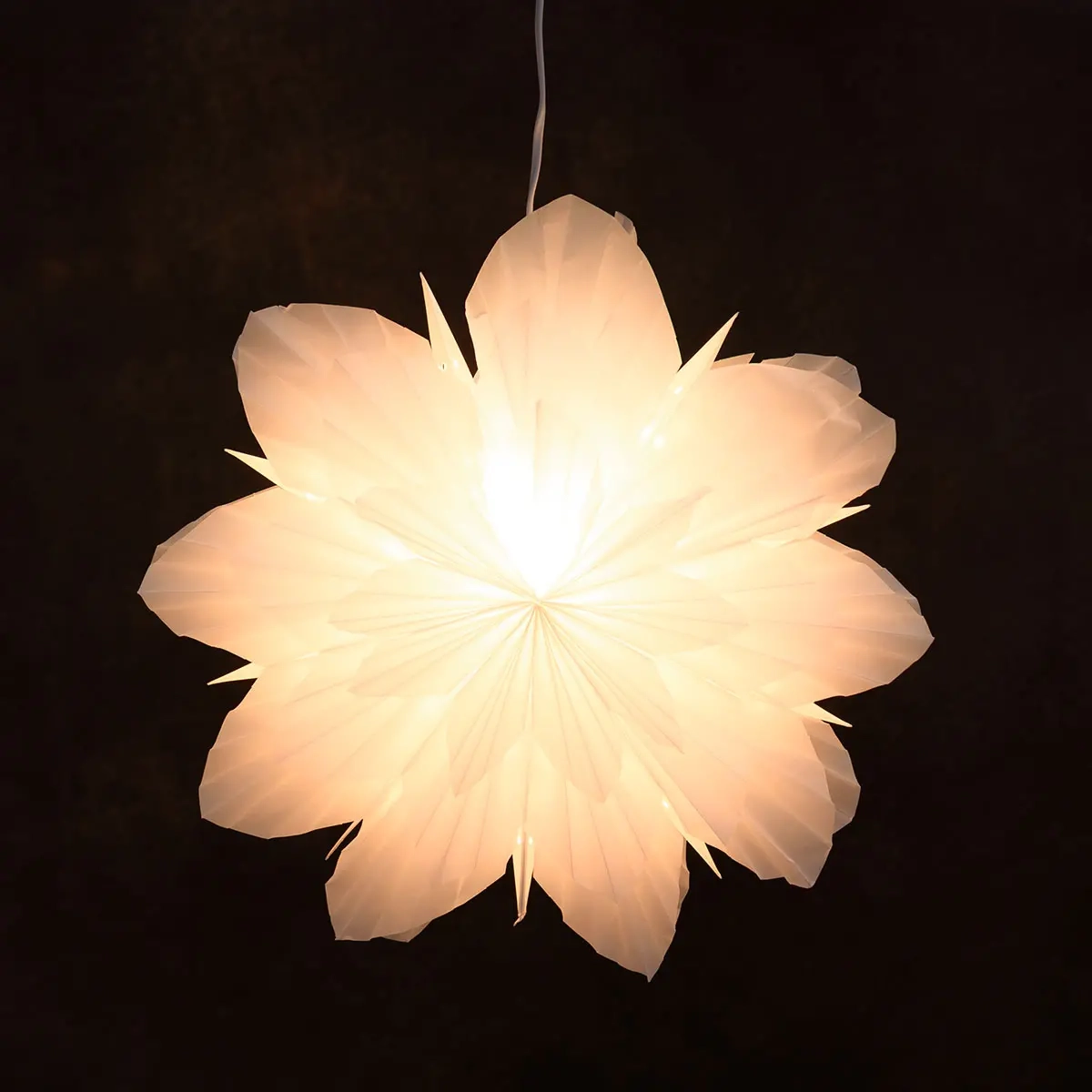 Pappersstjärna Blomma 40 cm - Pappersstjärnor och metallstjärnor - 6410416422381 - 0