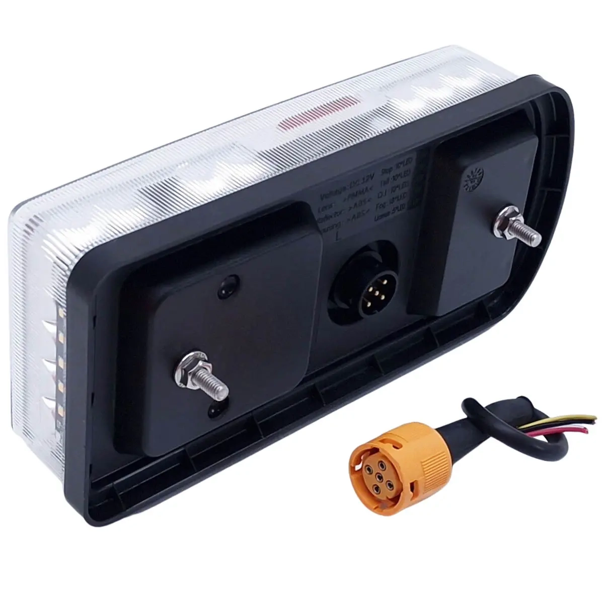 LED-bakljus vänster 12V med 1 kontakt - Bakljus för släp - 6430032159034 - 1