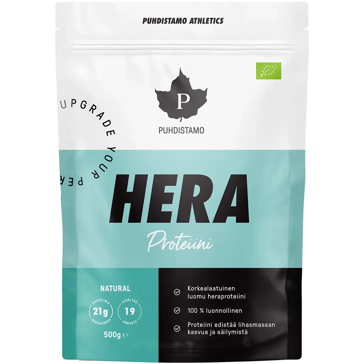 Vassleprotein Natural 500 g Pureness - Vitaminer och pulver - 6430039223004 - 0