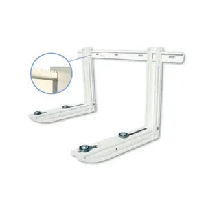 Vægbeslag Tecnosystemi 100kg - Luftvarmepumper - 6438056241223 - 0