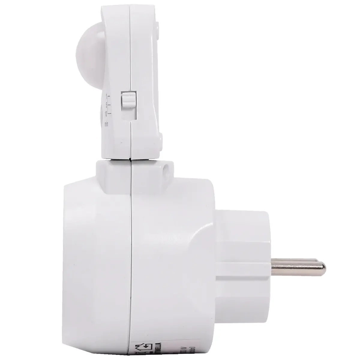 Stikkontakt med bevægelsessensor 10A 2300W - Stikkontakt - 6438152081396 - 1