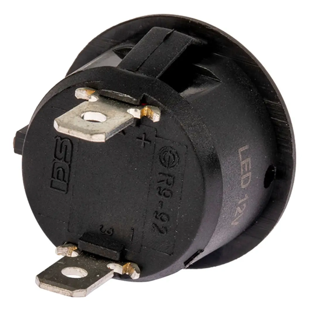 Märkeslampa LED 12V röd 20mm - Bilmätare och tillbehör - 6438255112164 - 1