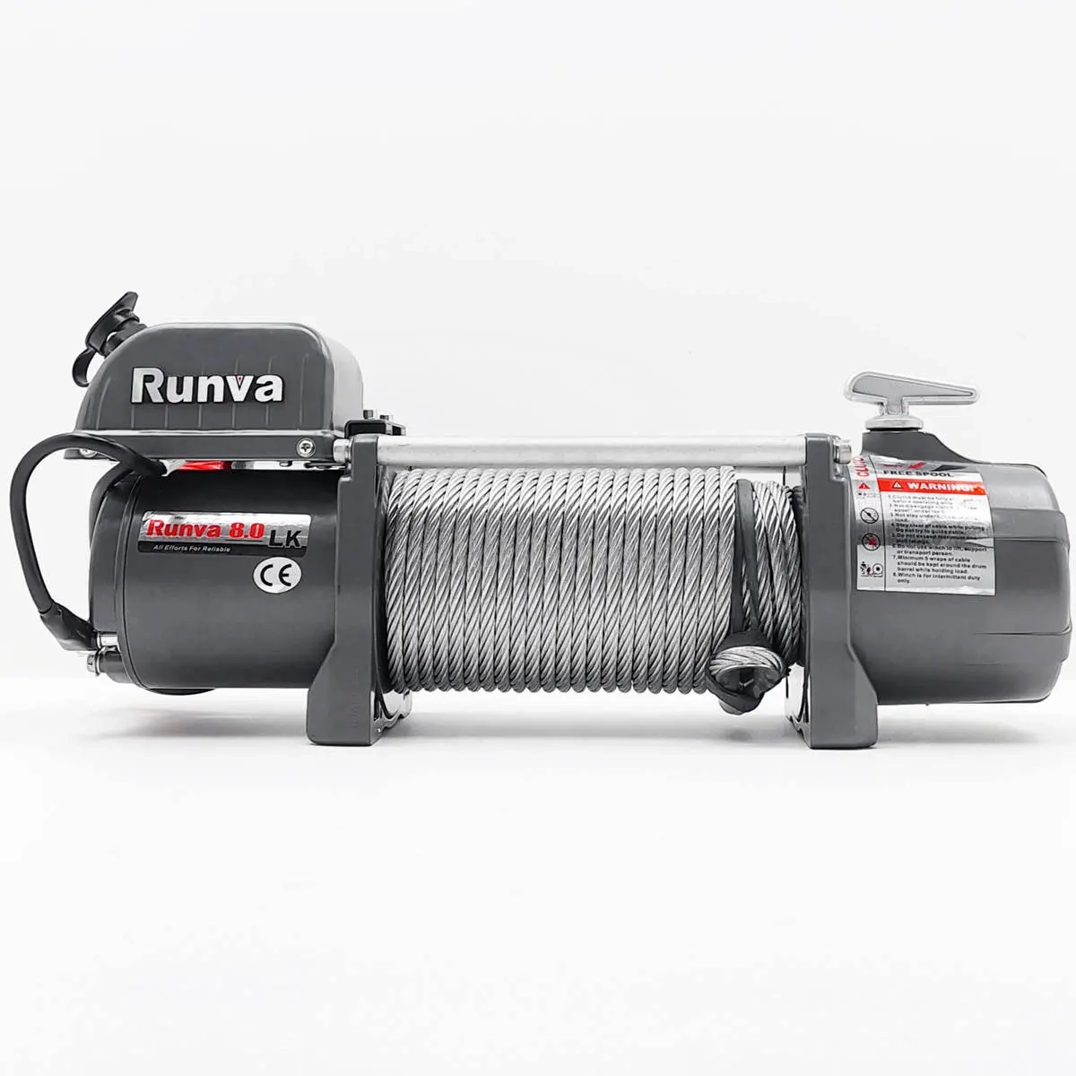 Vinsch Runva 8.0LK med 3629kg vajer - Vinschar till ATV - 6438471008708 - 0