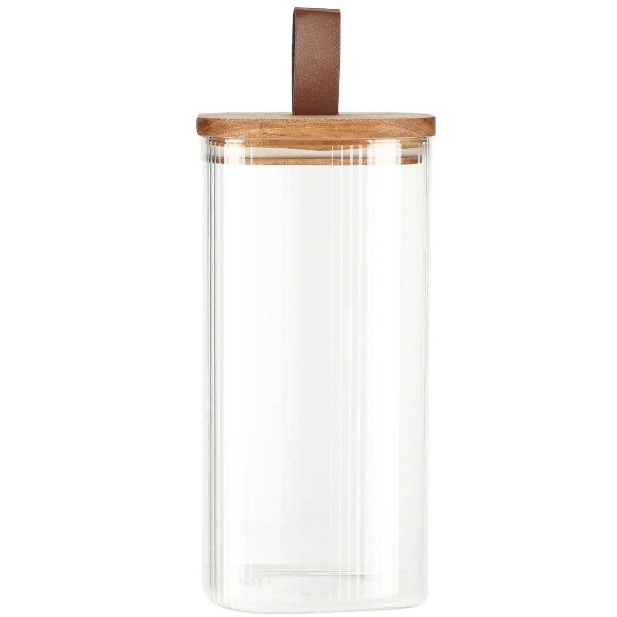 Säilytysburk bambulock 1,5L - Förvaringsburkar och matlådor - 8720573906609 - 0