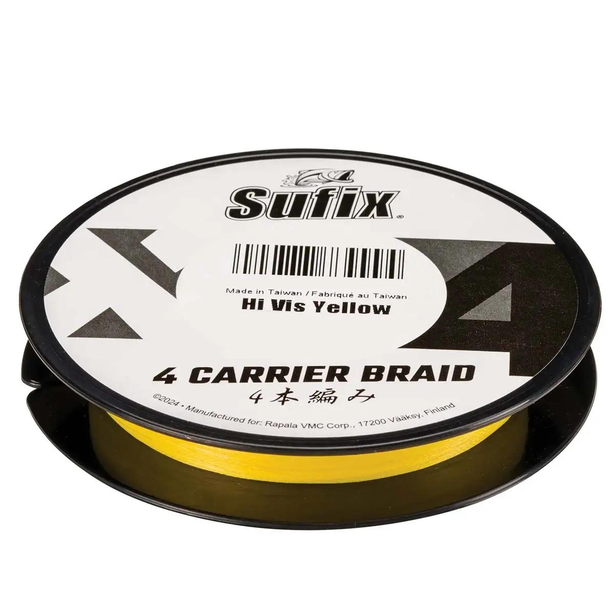 Line Sufix X4 Braid Hi Vis Yellow 150m. - Fiskesnøre - 024777740150 - 0