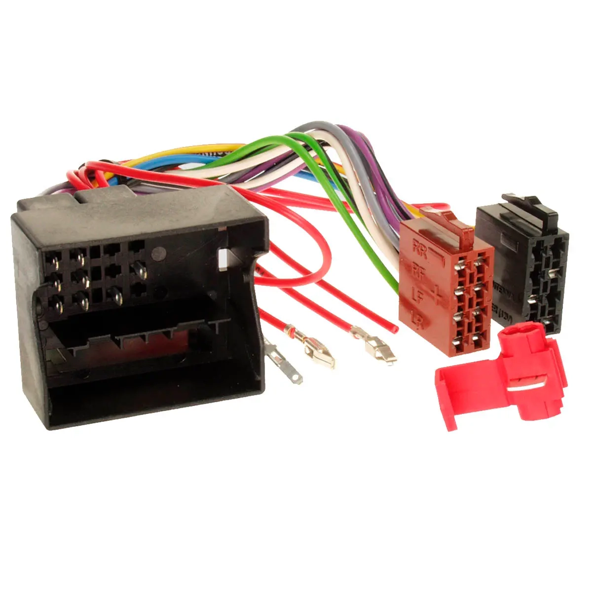 ACV Radiokabelsats ISO - Quadlock Audi - Kabelkit till bilslutsteg - 4026724324020 - 0