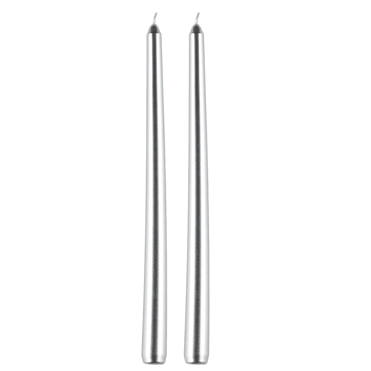 Antiklys 2 stk 30 cm sølv -  - 6410416410456 - 0
