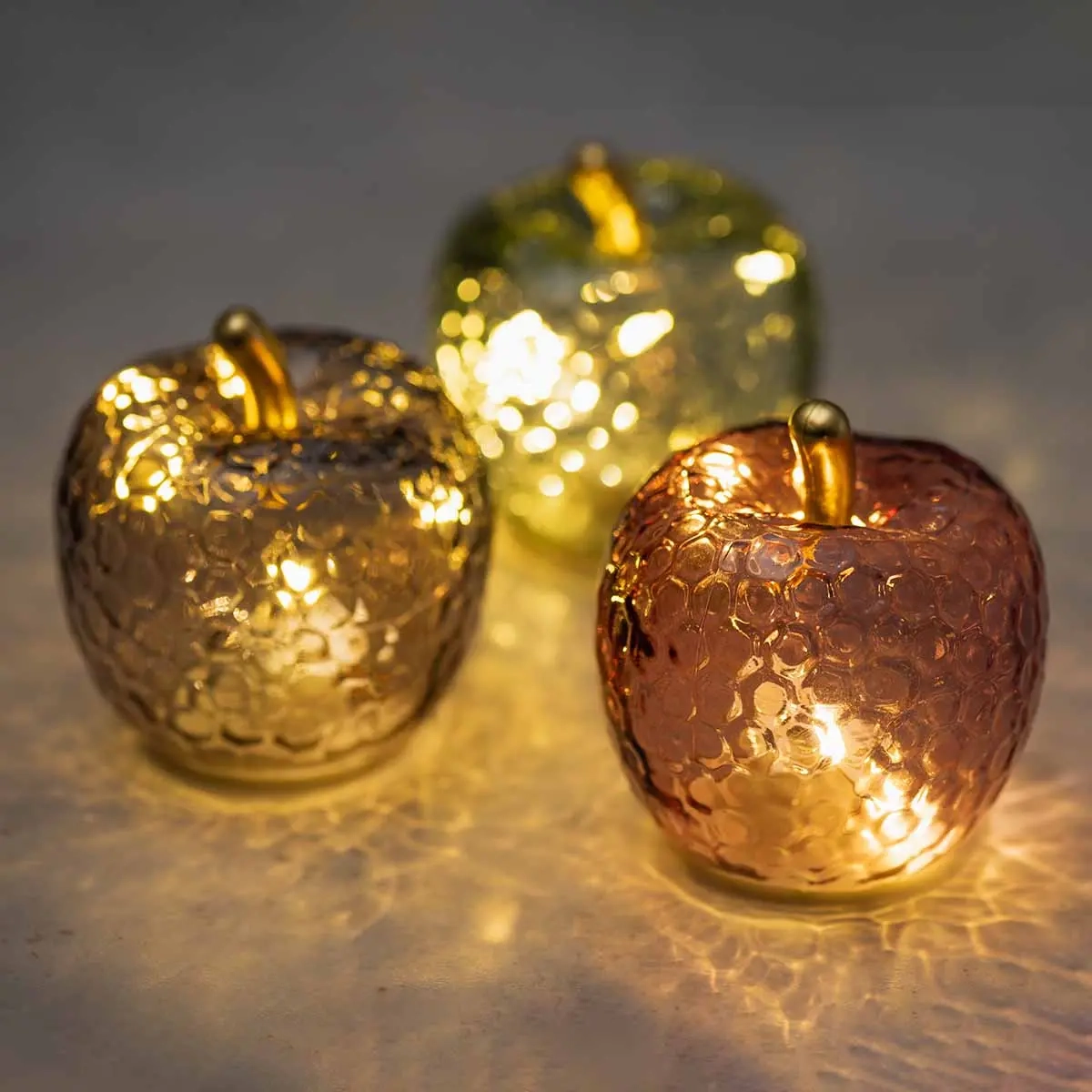 Lasiomena med LED-lys grøn - Ornamenter - 6410416573854 - 5