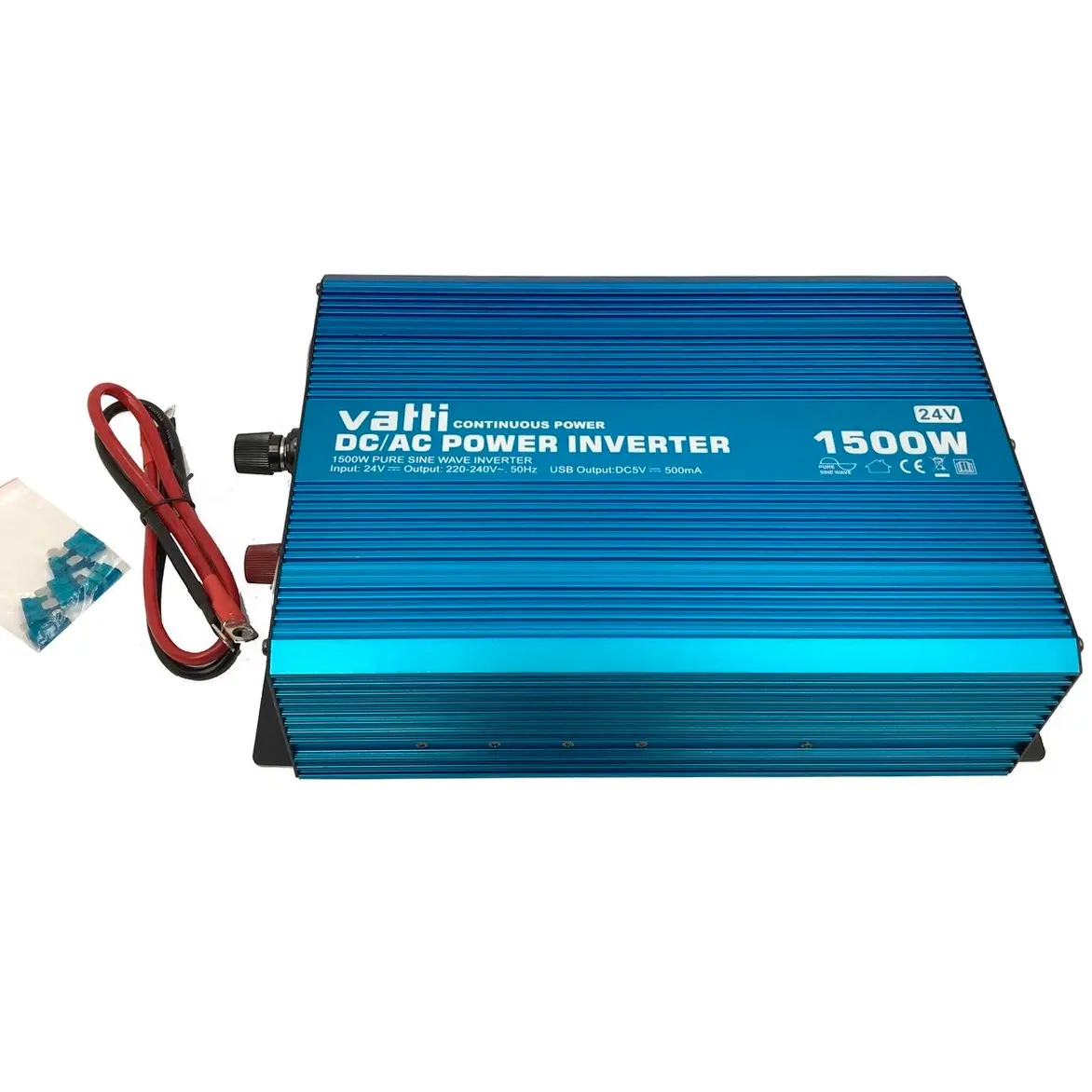 SELECTRO INVERTER SINEAR WAVE 1500W 12V - Inverter för bilar - 6438168100388 - 0