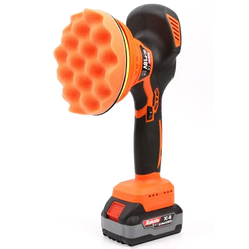 Robota Batteridriven slip- och polermaskin DC-P18V 150mm, ram - Polermaskiner - 6438212108490 - 0