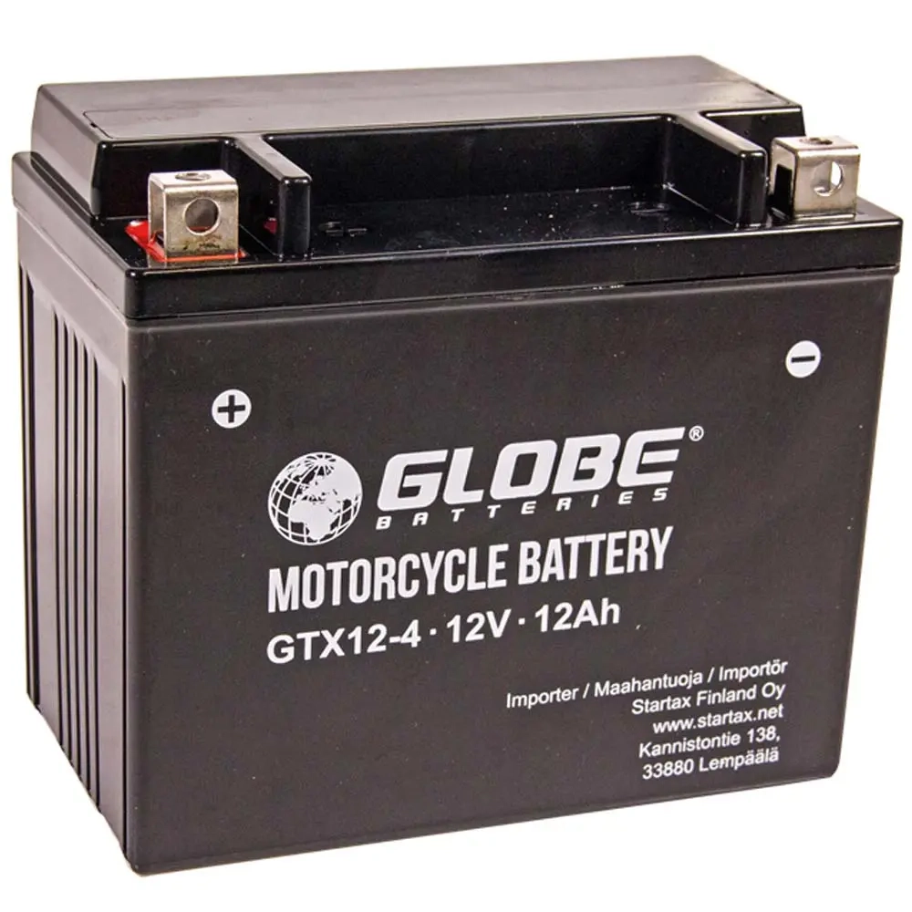 Batteri Gel 12Ah GTX12-4 150x86x130mm - Småmaskin batterier 10-30Ah - 6438255985188 - 0