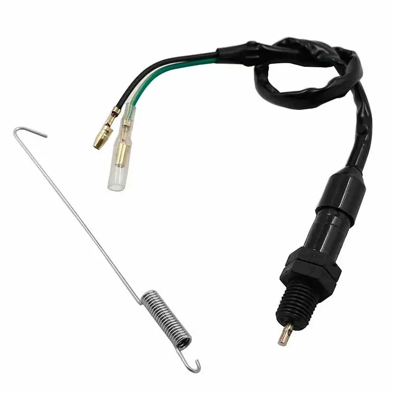 Bromsljusströmbrytare med fjäder M12x1,5mm - Andra elektriska komponenter och strömbrytare - 6438471281781 - 0