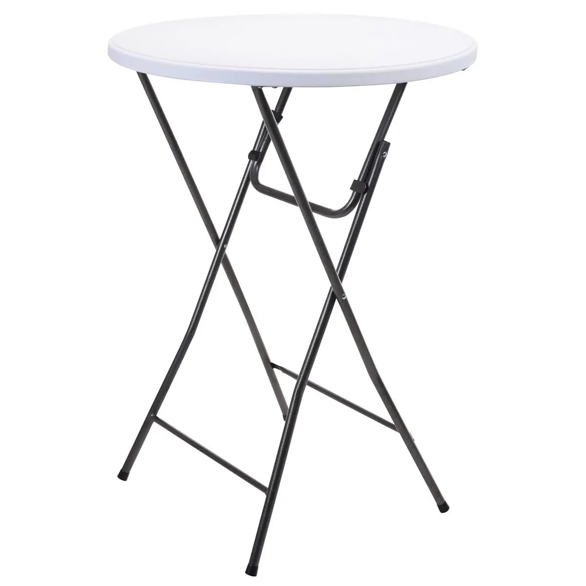 Foldebord Coctail rund 80x110cm - Balkon møbler - 8719987435751 - 0