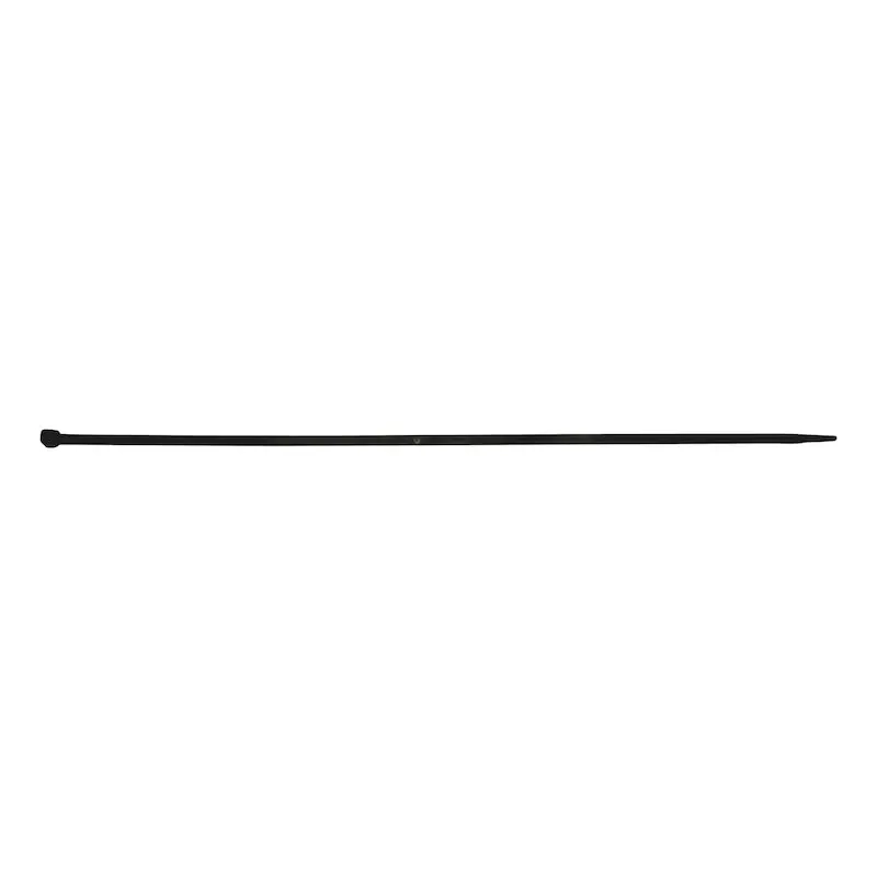 Sorte låsbar kabelbindere 4,6x371mm 100stk - Kabelbindere og kabelbindere i rustfrit stål - 4058794664775 - 0
