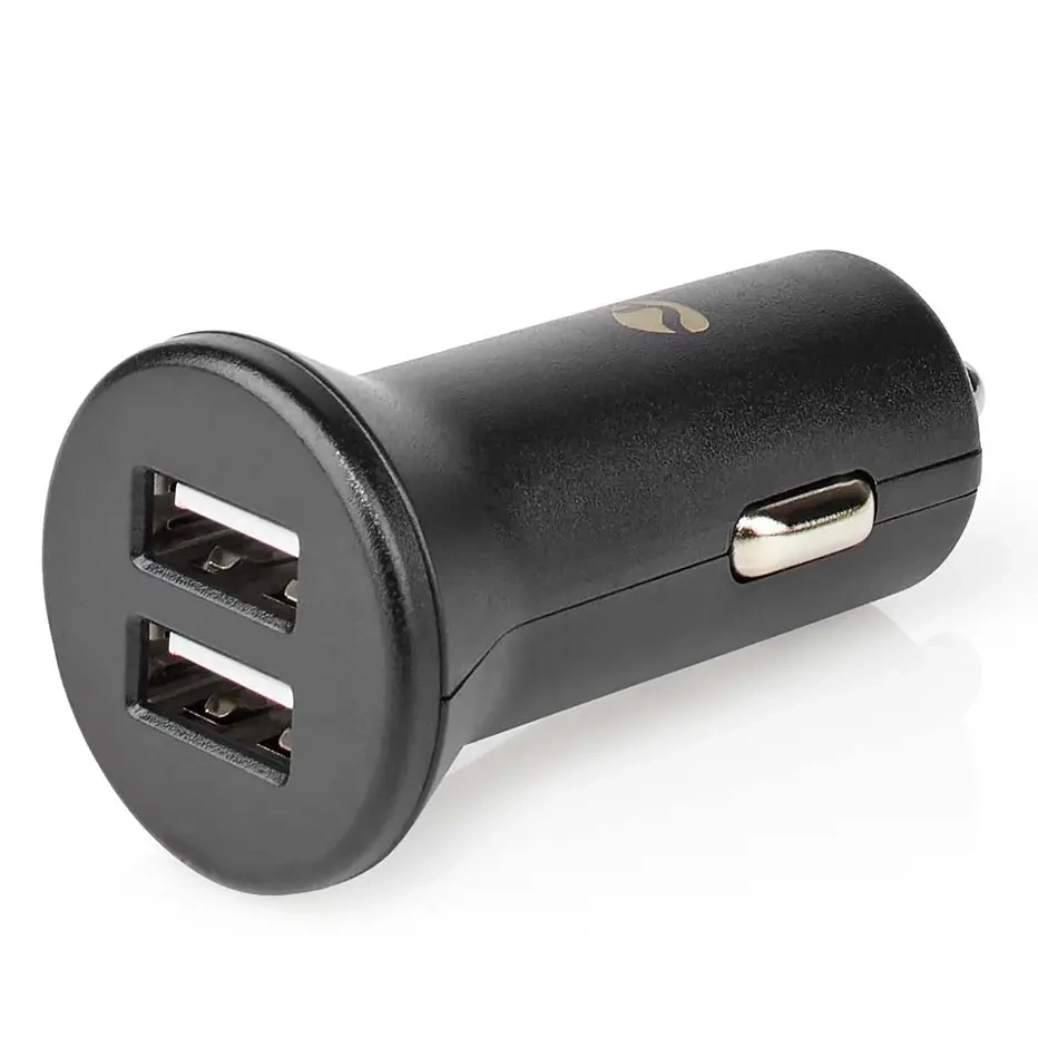 Biloplader 24W 4,8A USB-A strøm - Cigarettænderstik og oplader - 5412810267354 - 0