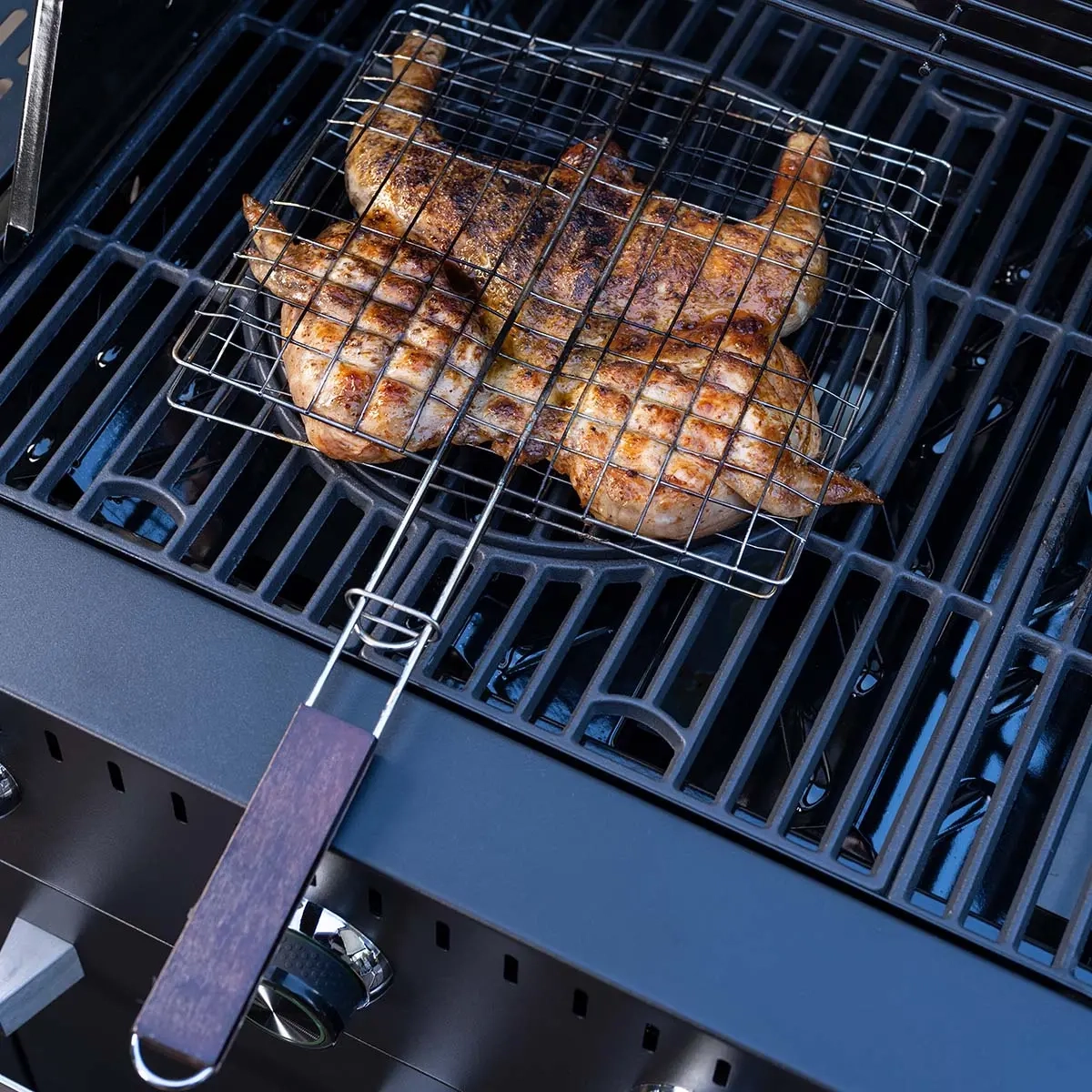 Halstørklæde 55 x 28 cm Mustang - Grillriste, grillriste og pizzasten - 6410411827020 - 0