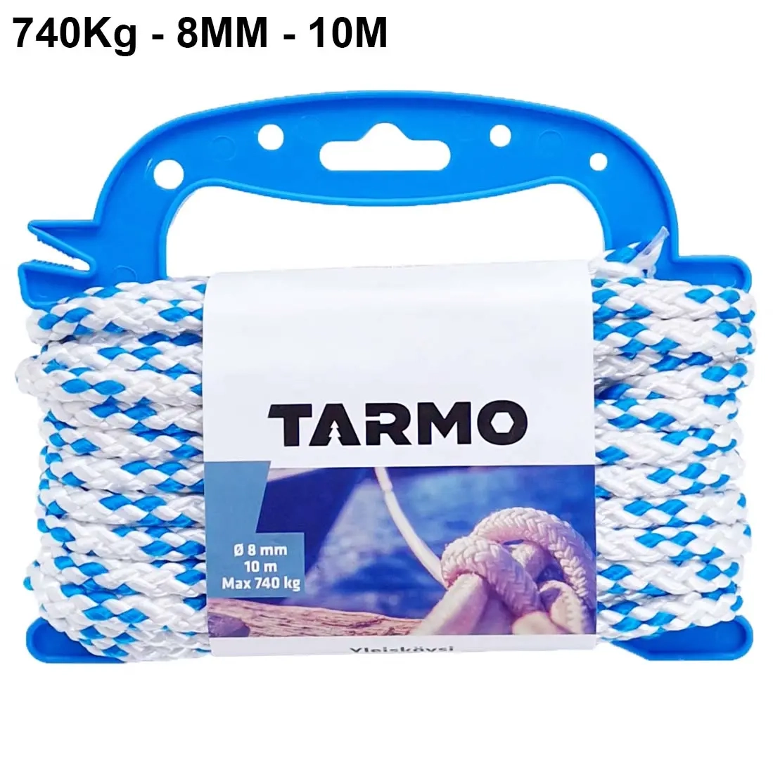 Yleiskøje 8mm 10m 740kg UV flydende - Reb - 6410413160156 - 0