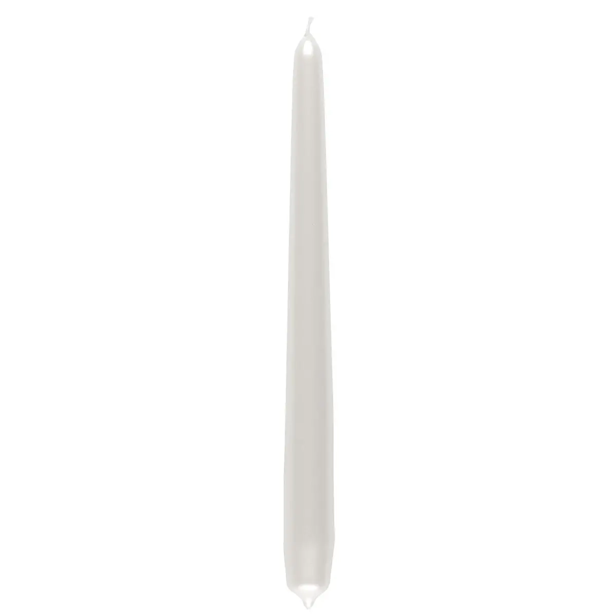 Antiik stearinlys metal hvid 24cm -  - 6410416294254 - 0