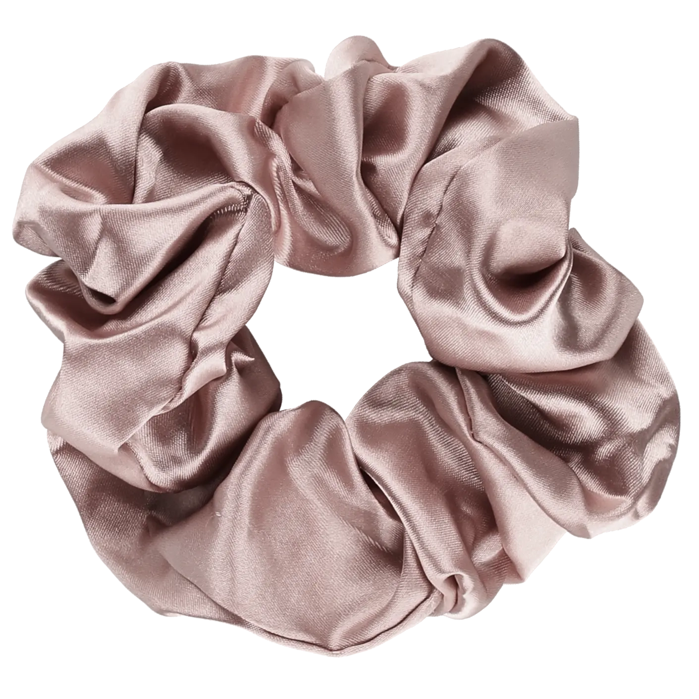 Hår donut satin 2 stk lilla + lyserød - Hårbånd, hårnåle og smykker - 6410416342276 - 1