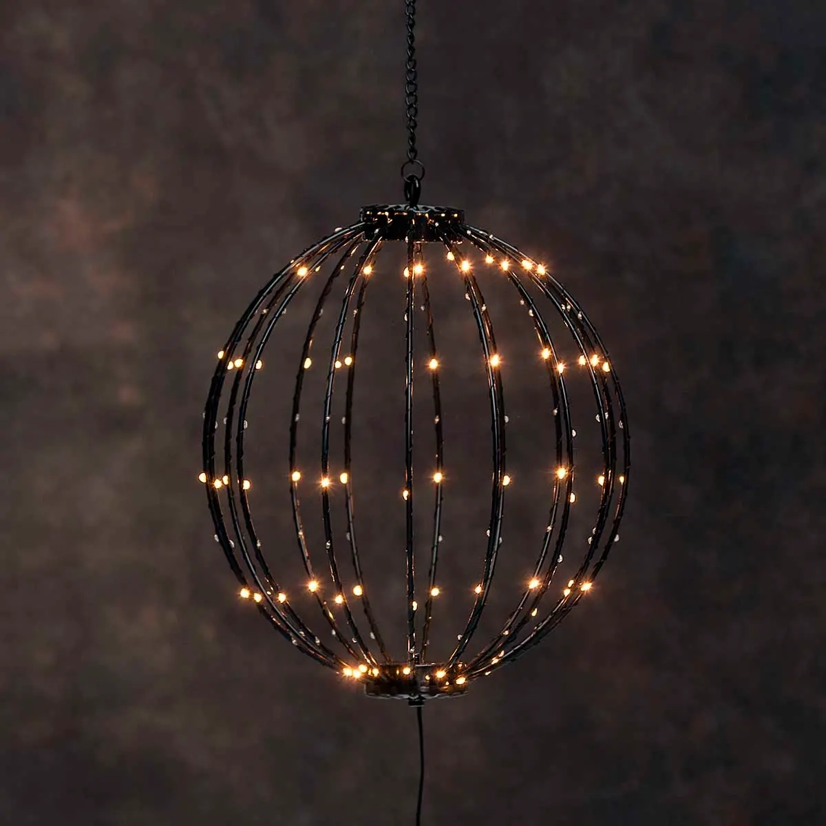 Ljusboll dekorationsbelysning 30cm 160LED - LED-ljuskulor - 6410416412405 - 0